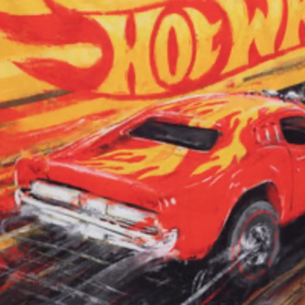 Hot Wheels Tapestry Wall Decor